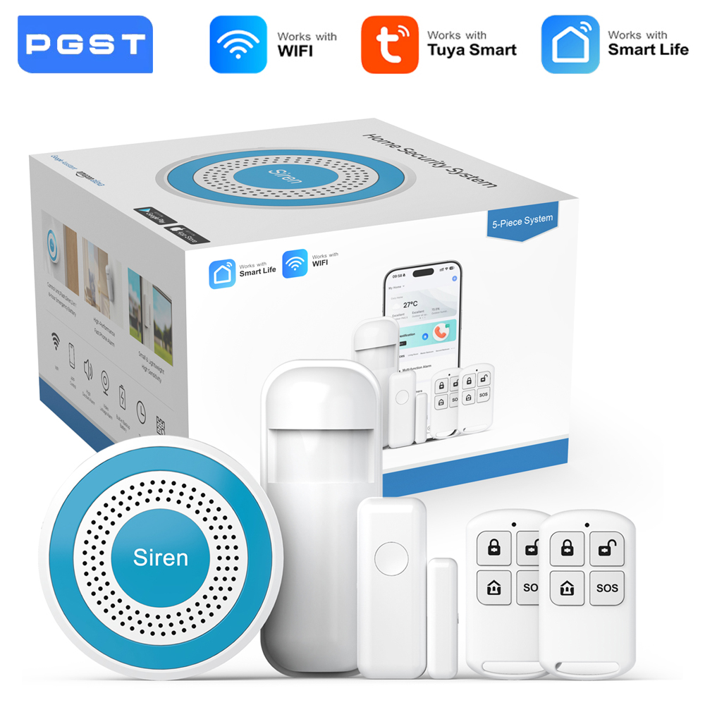 Home Automation Tutorial - PGST WiFi Smart Life Alarm Sicherheitssystem