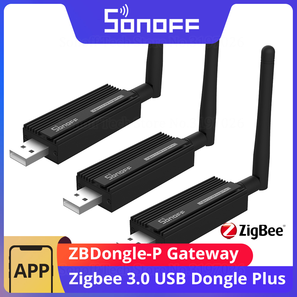 Zigbee Coordinator Stick - SONOFF Zigbee-Gateway 3.0 ZBDongle-P USB-Dongle-Hub Matter-Unterstützung
