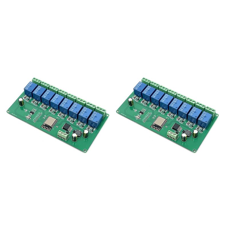 Relay 8 Channel Board - A33T-2X 8-Kanal WLAN-Relaismodul ESP-12F Entwicklungsboard DC