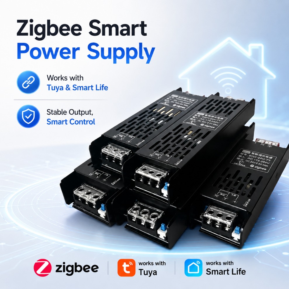 Zigbee Coordinator Stick - DC24V Tuya Zigbee LED-Leistungstransformator, intelligente Dimmung,