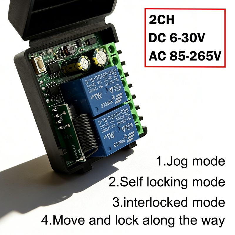 10A-Relais-Empfängermodul (433 – 433Mhz Receiver Module Bewertung und Preis