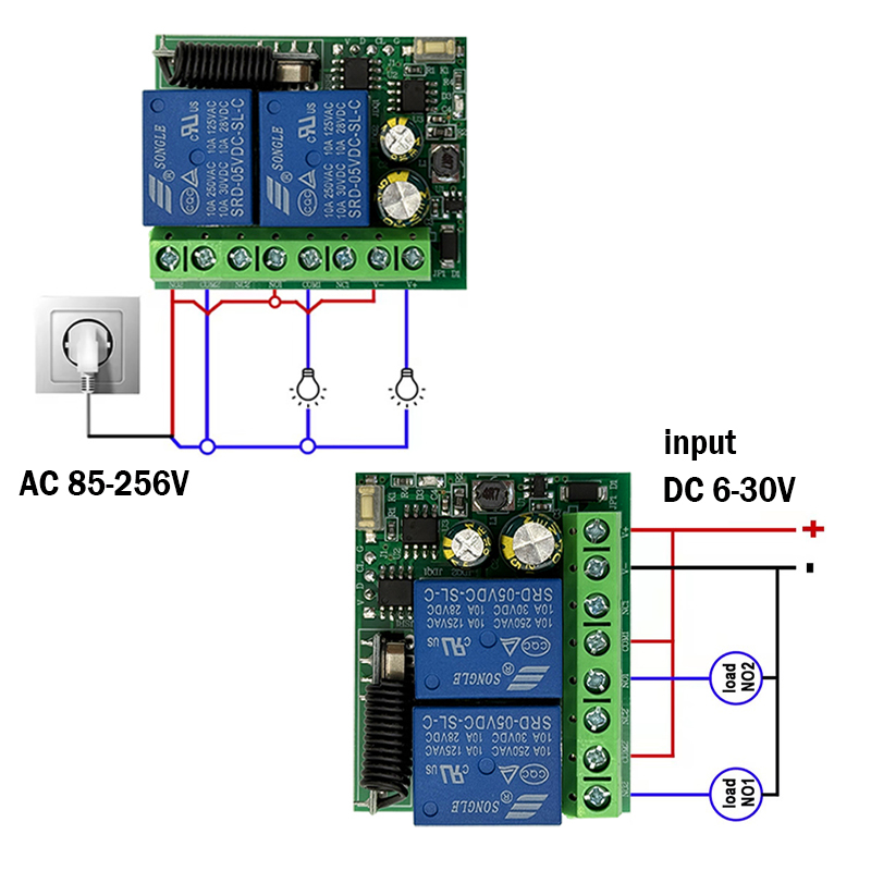 10A-Relais-Empfängermodul (433 – 433Mhz Receiver Module Bewertung und Preis