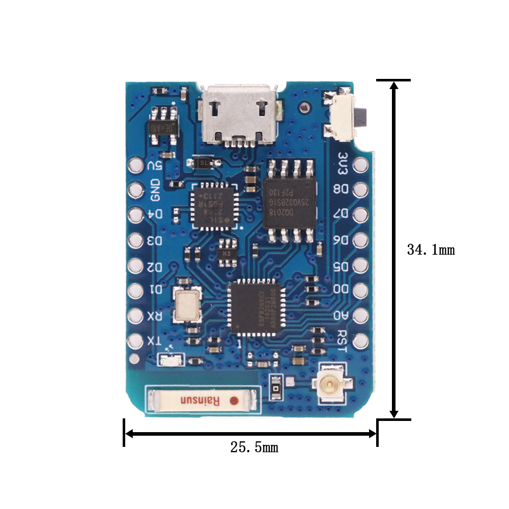 Wemos d1 mini pro v2.5nodemcu  – Esp8266 Nodemcu Board Bewertung und Preis