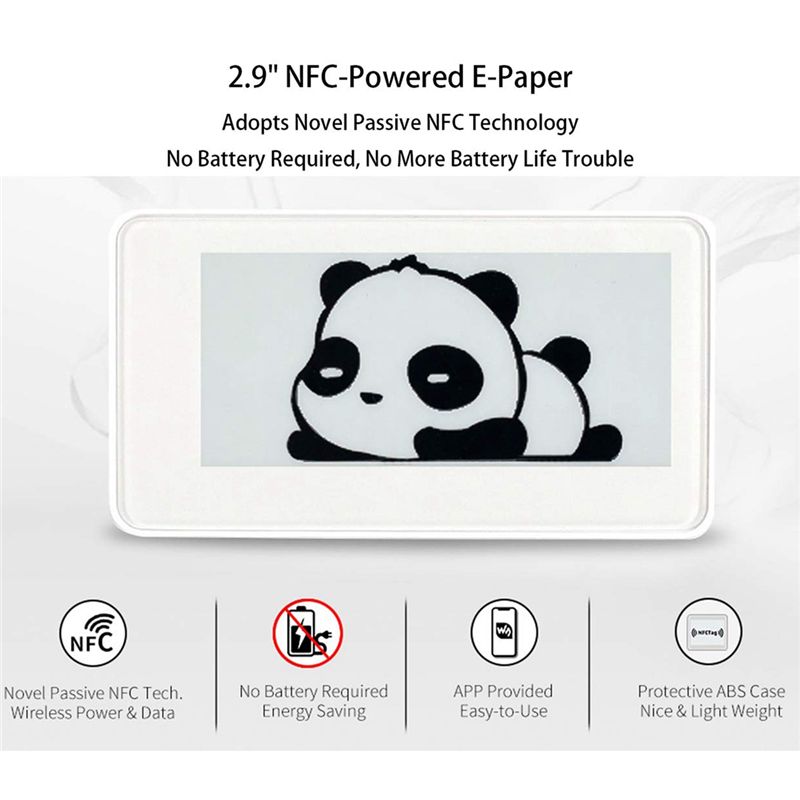 Neues 2,9 Zoll kabelloses NFC- – Display Epaper 2.9 Bewertung und Preis
