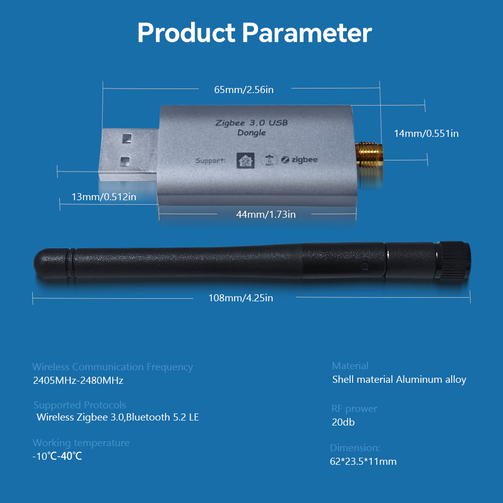 2026 Neuer Zigbee 3.0 Dongle-E – Zigbee Coordinator Stick Bewertung und Preis